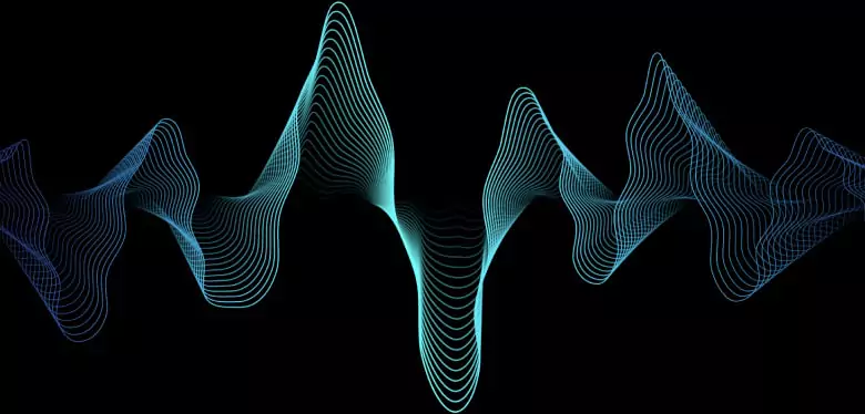 Vibrating Sound Wave